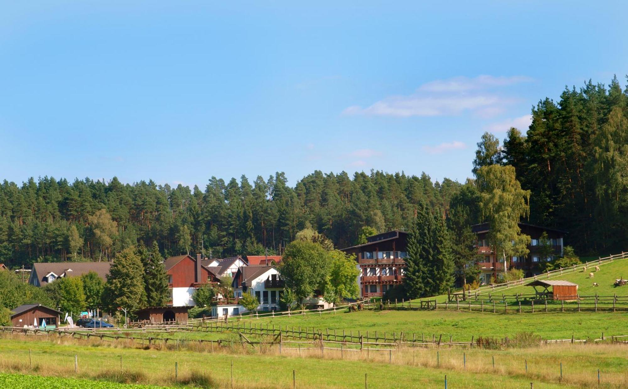 Waldhotel Bächlein Mitwitz Exterior foto