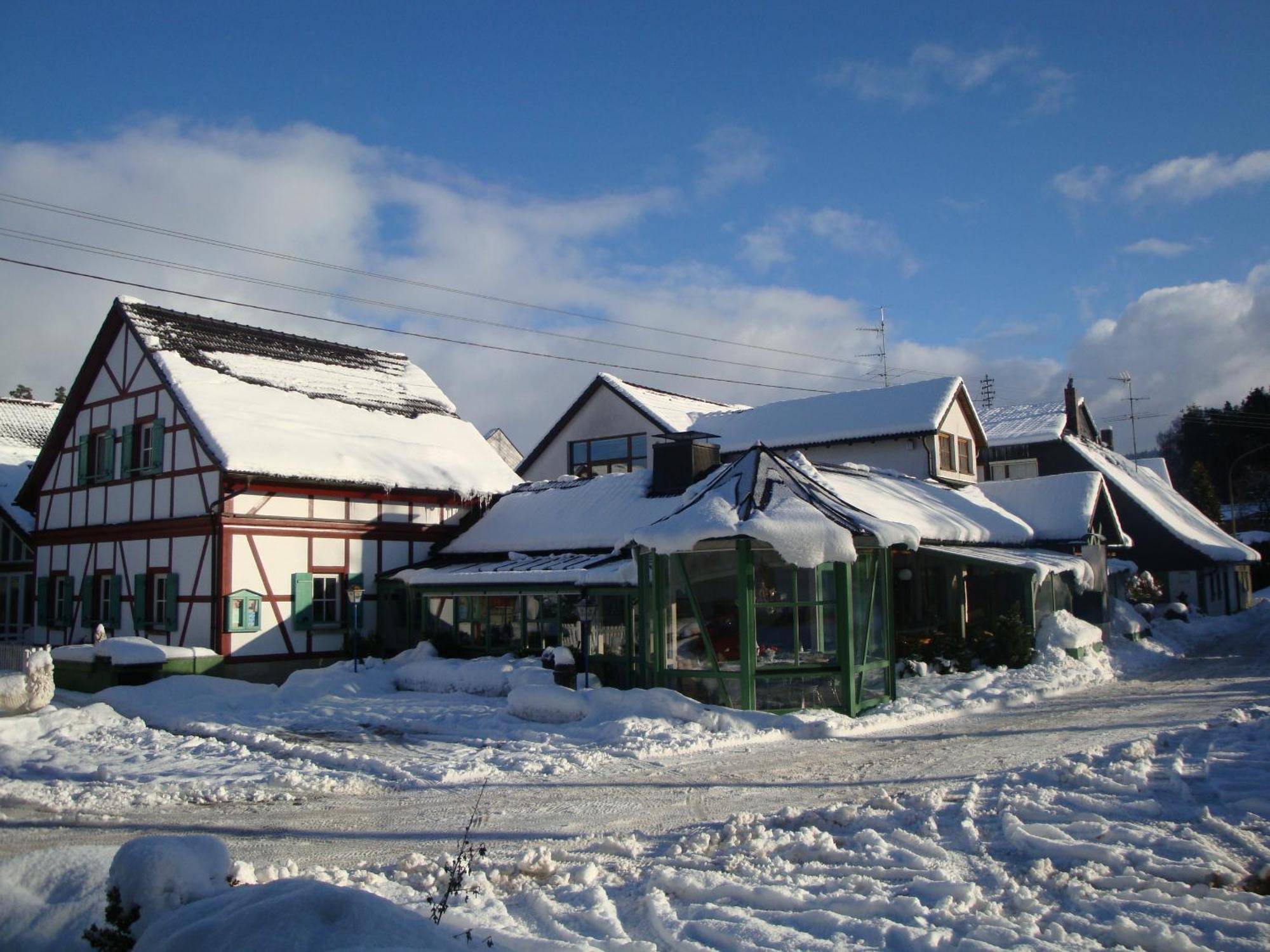 Waldhotel Bächlein Mitwitz Exterior foto